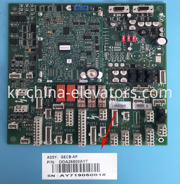 Otis Elevator GECB-AP Mainboard DDA26800AY7